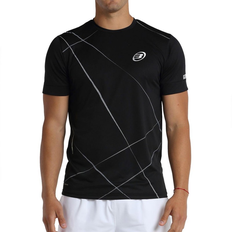 T-Shirt Bullpadel Aireo noir T-Shirt Bullpadel Aireo noir