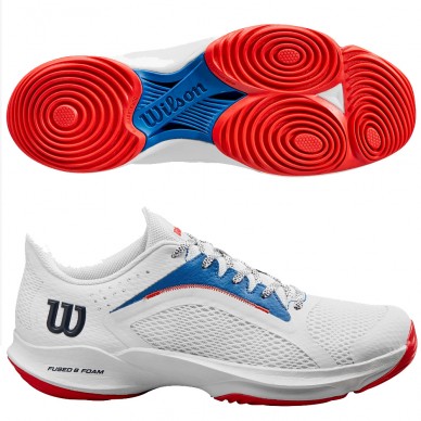 Chaussures Wilson Hurakn 2.0 Woman white blue 2024