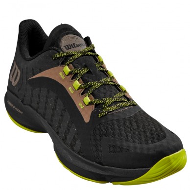 Chaussures Wilson Hurakn Pro black lime 2024