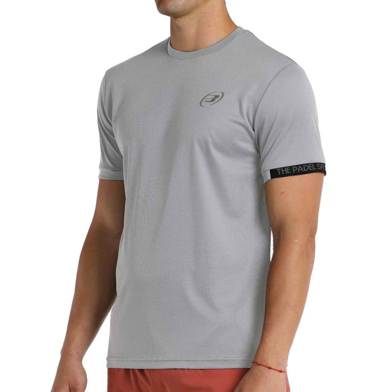 T-Shirt Bullpadel Useme gris perle