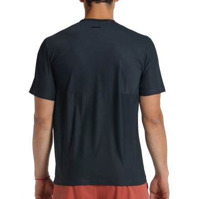 T-Shirt Bullpadel Unale noir brillant