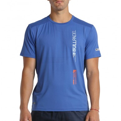 T-Shirt Bullpadel Adive bleu intense