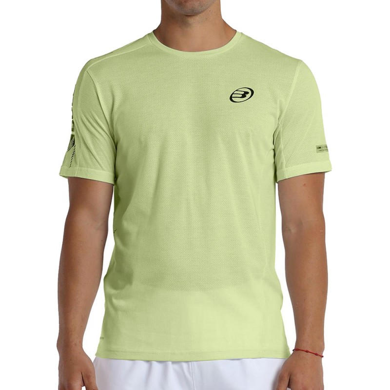 T-Shirt Bullpadel Afila jaune soufre fluor T-Shirt Bullpadel Afila jaune soufre fluor