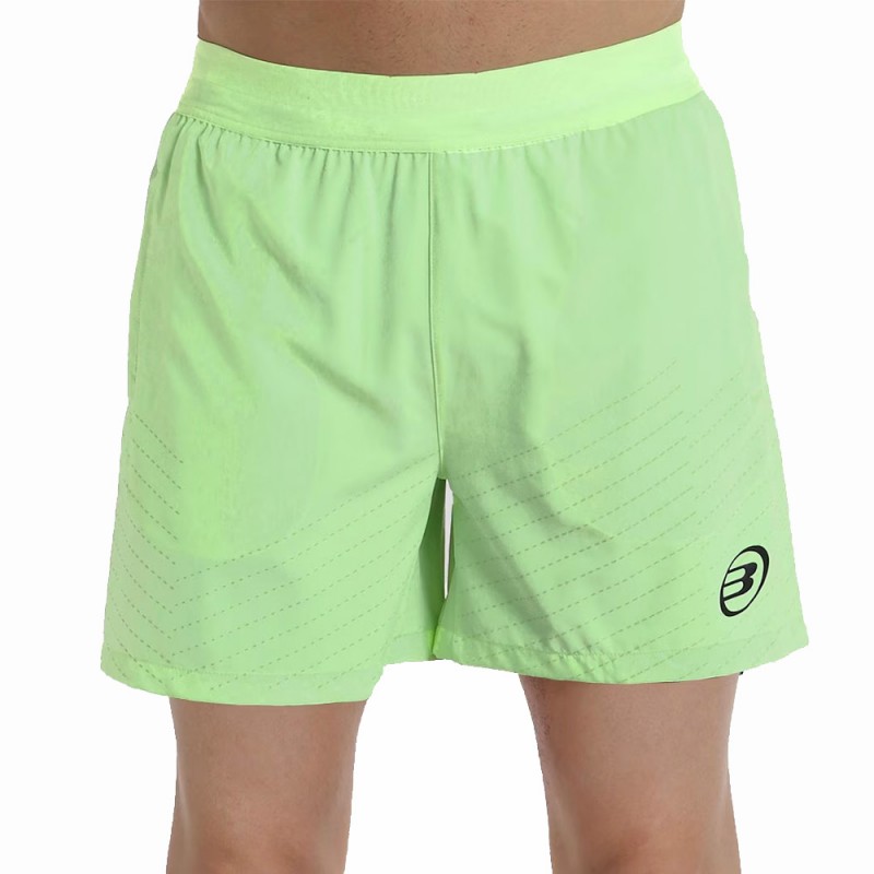 short Bullpadel Adil jaune soufre fluoré short Bullpadel Adil jaune soufre fluoré