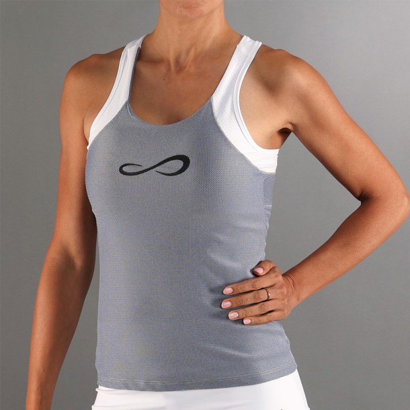 t-shirt Endless Slam blanc argent t-shirt Endless Slam blanc argent