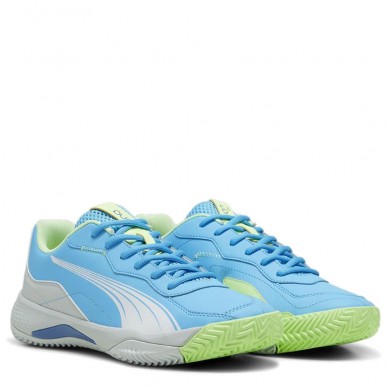 Chaussures Puma NOVA Smash luminous blue white glacial gray 2024