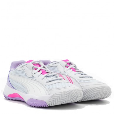 Chaussures Puma NOVA Court white black active red 2024 padel shoes