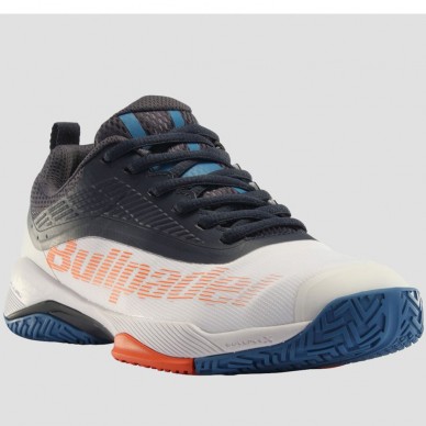 Chaussures Bullpadel PRF Hybrid 24V white navy blue 2024