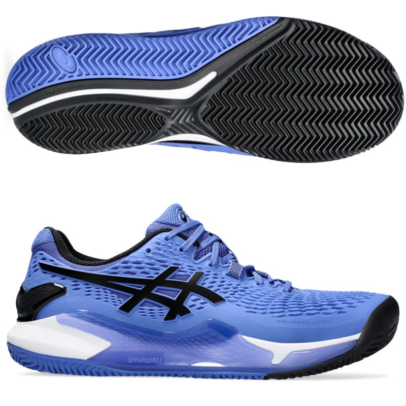 chaussures Asics Gel Resolution 9 Clay sapphire black 2024