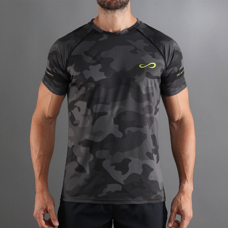 T-Shirt Endless Camo noir T-Shirt Endless Camo noir