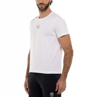 T-Shirt Hydrogen Match Roma blanc