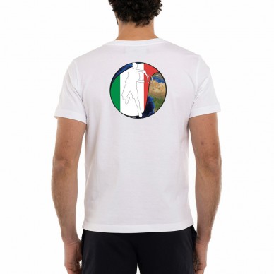 T-Shirt Hydrogen Match Roma blanc