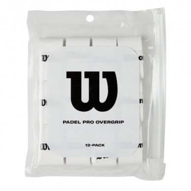 overgrips Wilson Pro Padel 12PK blanc