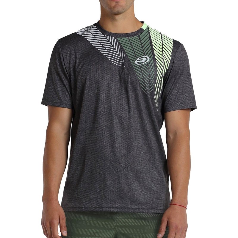 T-Shirt Bullpadel Liria noir vigore T-Shirt Bullpadel Liria noir vigore