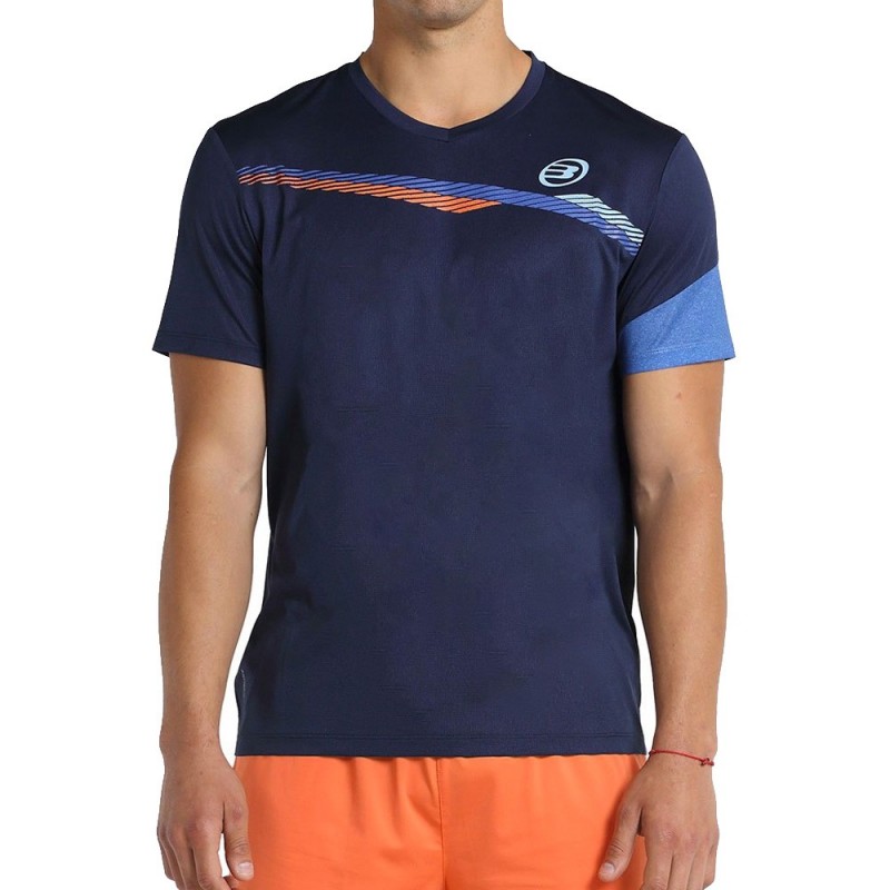T-Shirt Bullpadel Letra bleu marine vigoureux T-Shirt Bullpadel Letra bleu marine vigoureux