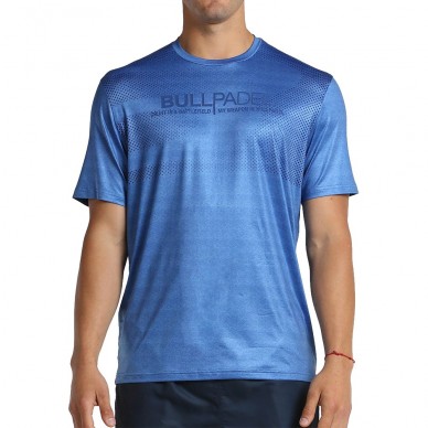 T-Shirt Bullpadel Leteo bleu intense vigore