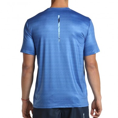 T-Shirt Bullpadel Leteo bleu intense vigore