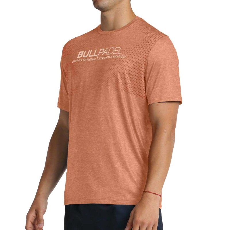 T-Shirt Bullpadel Leteo citrouille vigore