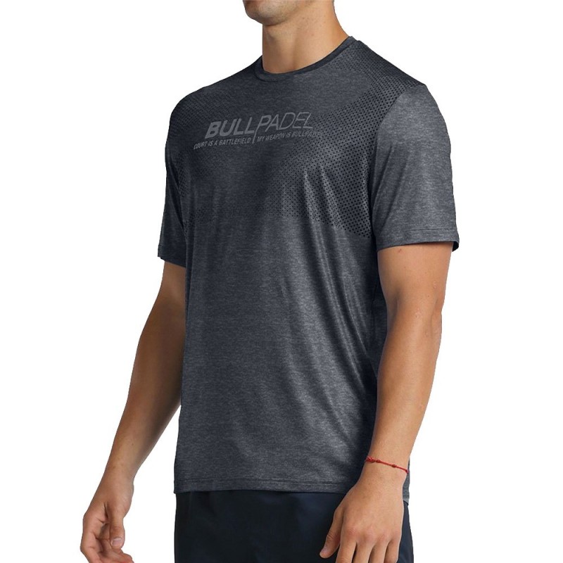 T-Shirt Bullpadel Leteo noir vigore T-Shirt Bullpadel Leteo noir vigore