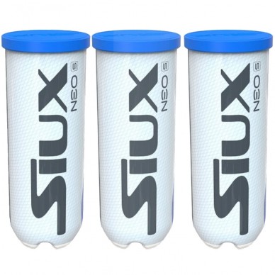 Pack 3 tubes balles Siux Neo Speed x 3