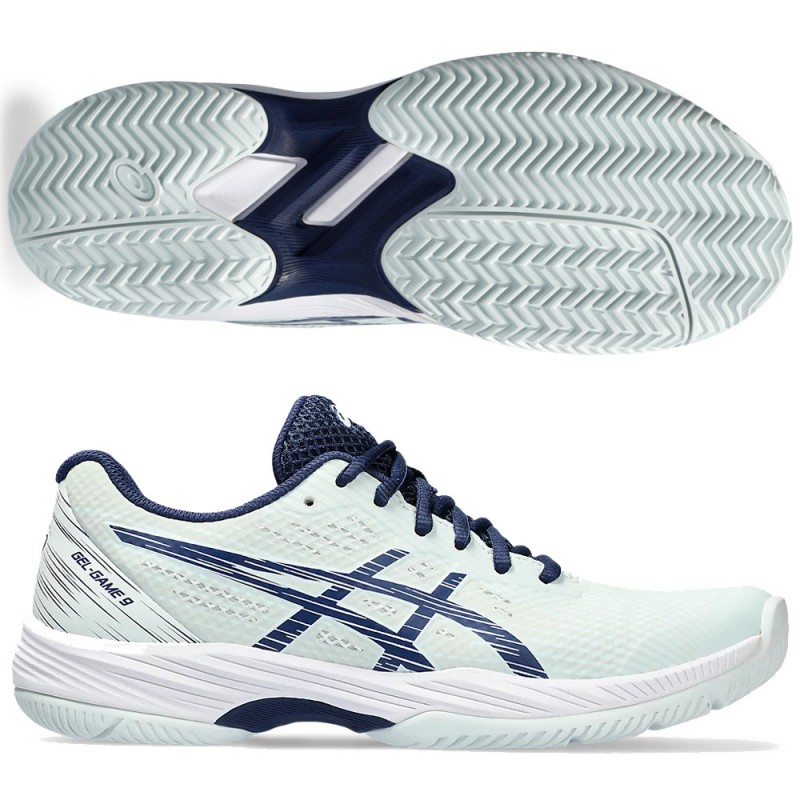 chaussures Asics Gel Game 9 Clay pale mint blue expanse 2024 chaussures Asics Gel Game 9 Clay pale mint blue expanse 2024