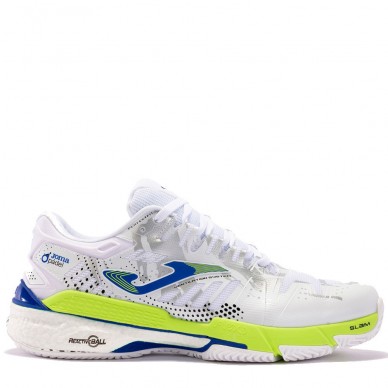 Chaussures Joma Slam Men 2402 white yellow 2024