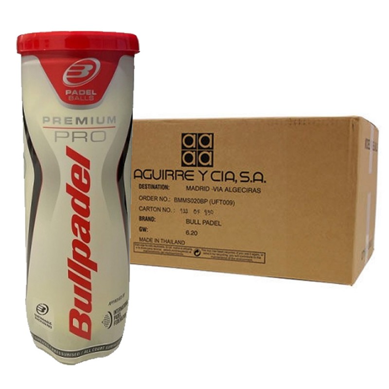 Boîte à balles Bullpadel Premium 24 X 3 unités Boîte à balles Bullpadel Premium 24 X 3 unités