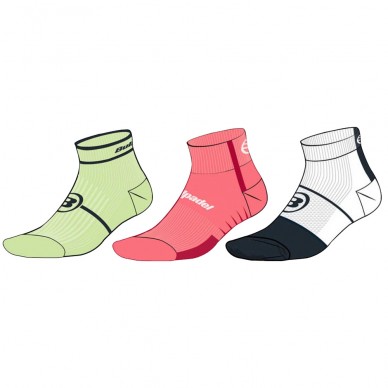 chaussettes Bullpadel BP2402 pack 3 couleurs