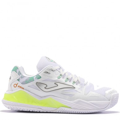 chaussures Joma Spin Lady 2402 white green 2024