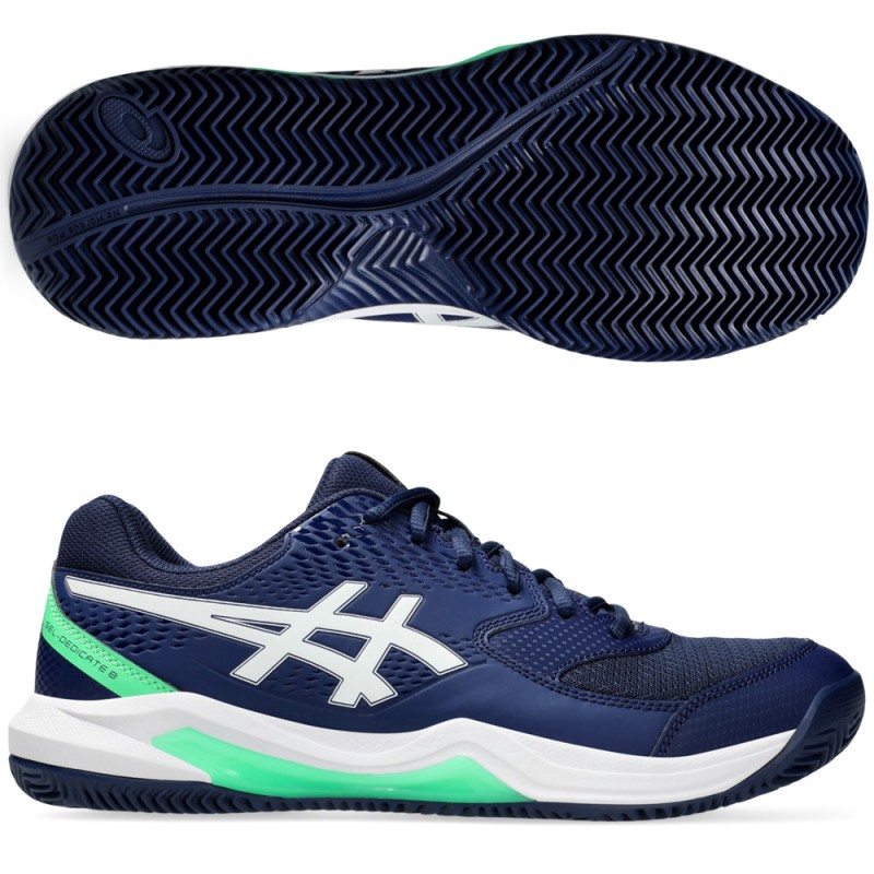 chaussures Asics Gel Dedicate 8 Clay blue expanse white 2024 chaussures Asics Gel Dedicate 8 Clay blue expanse white 2024