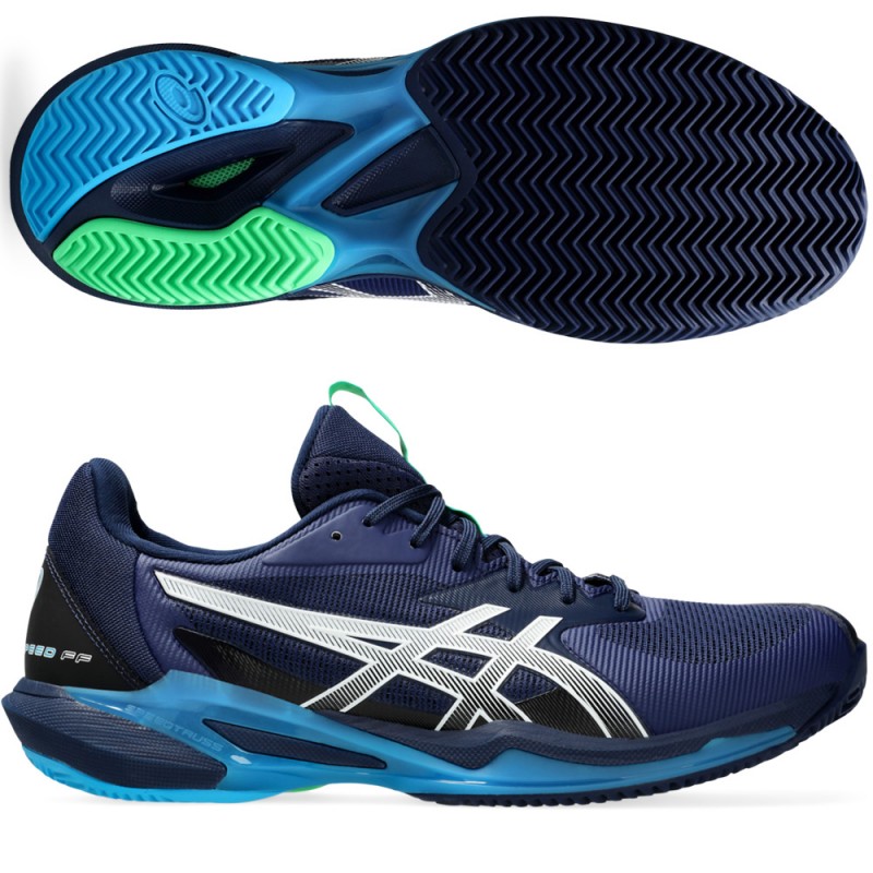 chaussures Asics Solution Speed FF 3 Clay blue expanse white 2024 chaussures Asics Solution Speed FF 3 Clay blue expanse white 2024