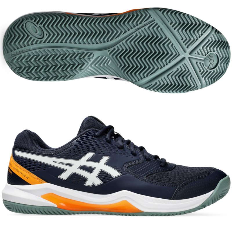 chaussures Asics Gel Dedicate 8 Padel midnight white 2024 chaussures Asics Gel Dedicate 8 Padel midnight white 2024