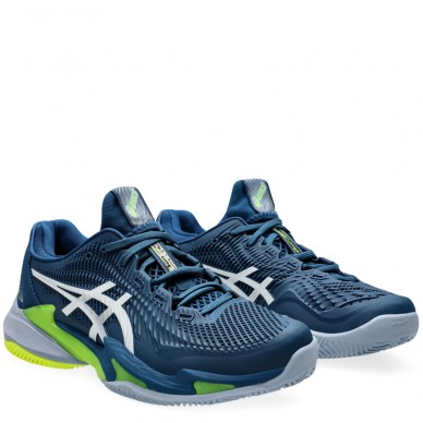 chaussures Asics Court FF 3 Clay mako blue white 2024