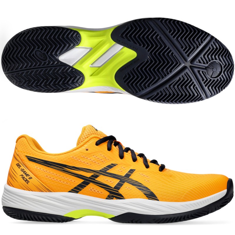 chaussures Asics Gel Game 9 Padel stadium orange midnight 2024 chaussures Asics Gel Game 9 Padel stadium orange midnight 2024
