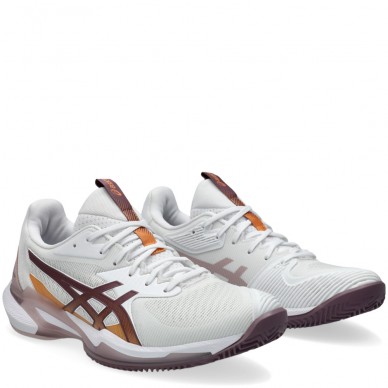 chaussures Asics Solution Speed FF 3 Clay white dusty mauve 2024