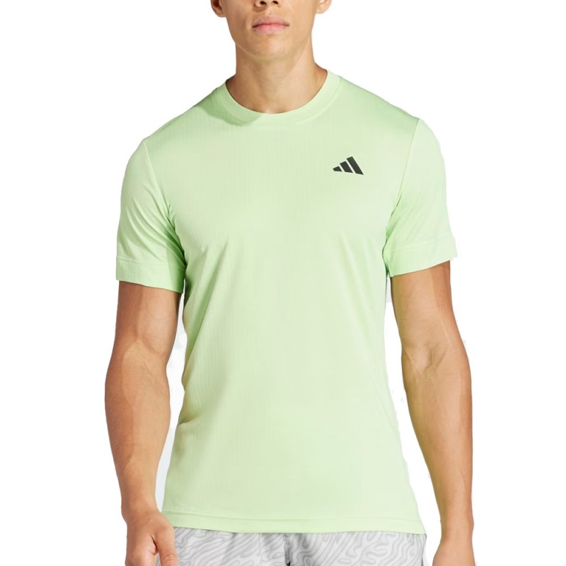 camiseta Adidas T Freelift semi green spark