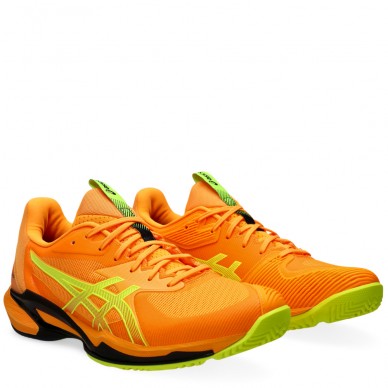 Chaussures Asics Solution Speed FF 3 Padel stadium orange safety yellow 2024