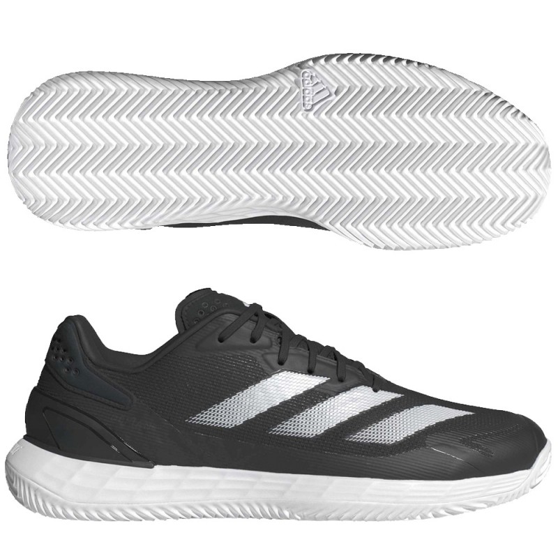 chaussures Adidas Defiant Speed 2 M Clay core black 2024 chaussures Adidas Defiant Speed 2 M Clay core black 2024
