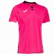 T-Shirt Joma Ranking rose fluo noir