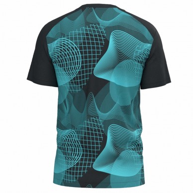 t-shirt Joma Challenge noir turquoise