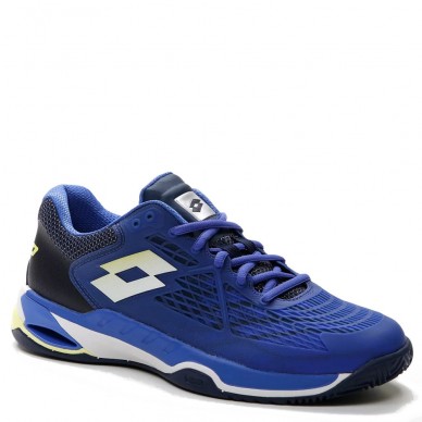 chaussures Lotto Mirage 100 Clay blue yellow 2024