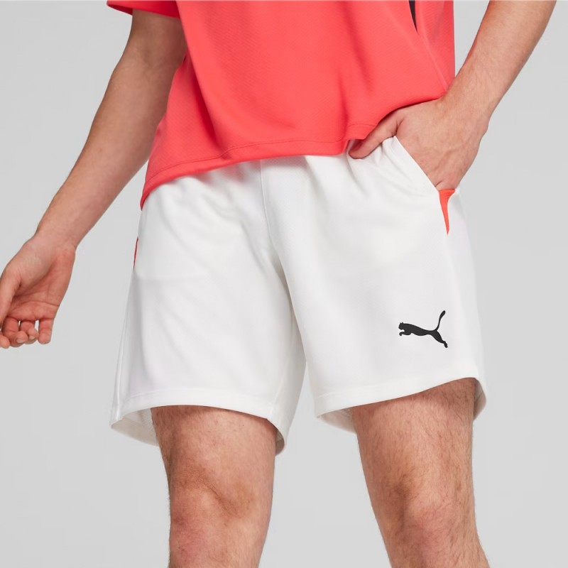 short Puma Individual Padel Training blanc short Puma Individual Padel Training blanc