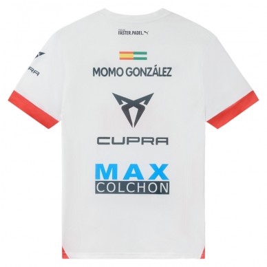 t-shirt Puma Momo González blanche