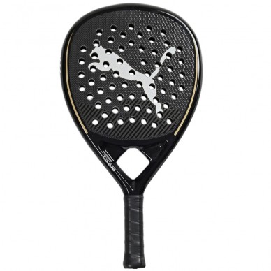 Puma Nova Padel Pro Hybrid blanche dorée 2024