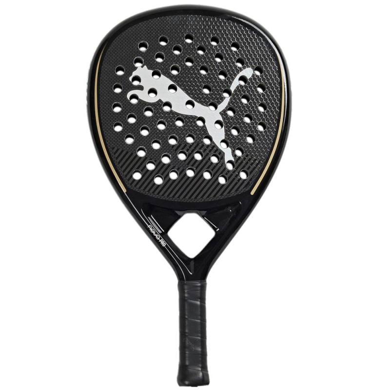 Puma Nova Padel Pro Hybrid blanche dorée 2024 Puma Nova Padel Pro Hybrid blanche dorée 2024