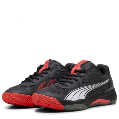 chaussures Puma Nova Court gris actif rouge 2024