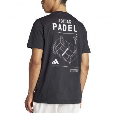 t-shirt Adidas M Padel noir