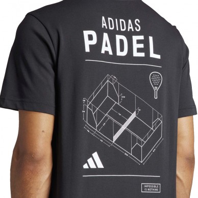 t-shirt Adidas M Padel noir