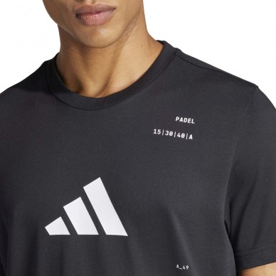 t-shirt Adidas M Padel noir