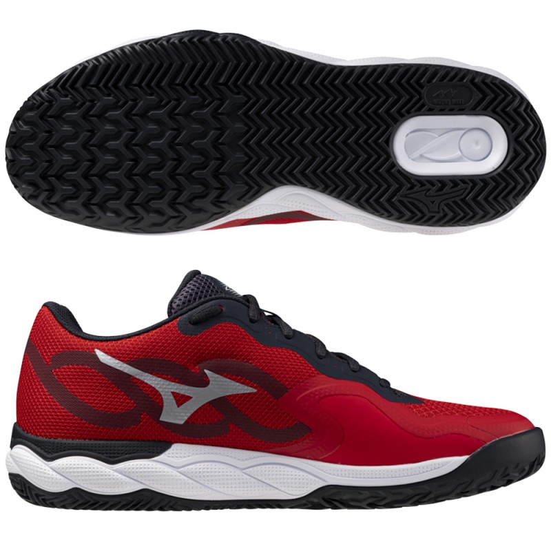 chaussures Mizuno Wave Enforce Court Padel salsa white vulcan 2024 chaussures Mizuno Wave Enforce Court Padel salsa white vulcan 2024